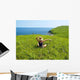 Happy Girl Meadow Wall Decal