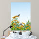 Beautiful Blooming Meadow with Wall Decal