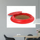 Canalization Red Manhole Wall Decal