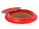 Canalization Red Manhole Wall Decal