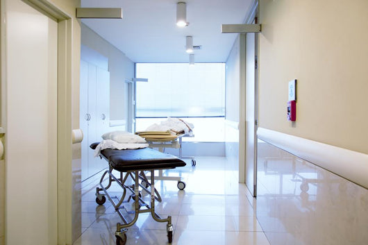 Hospital Interior Hallway