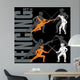 Fencing Silhouettes Set