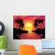 Sunset Wall Decal Design 1