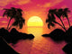 Sunset Wall Decal Design 1