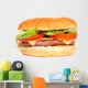 Cheese Burger Wall Decal