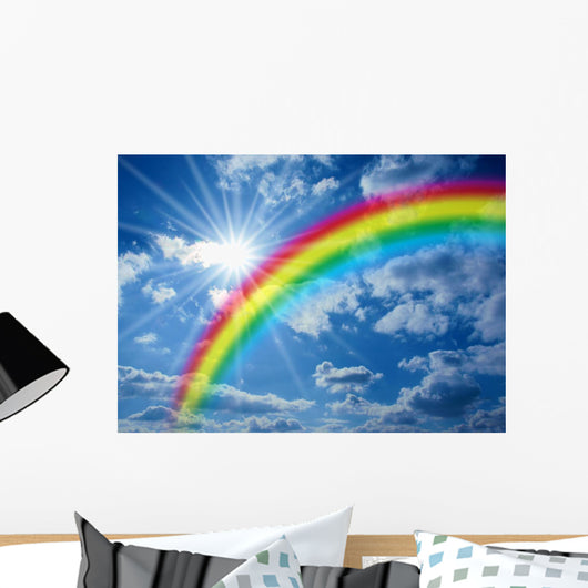 Rainbow Wall Mural