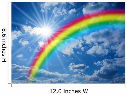Rainbow Wall Mural