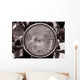 Motorcycle Headlight Wall Mural