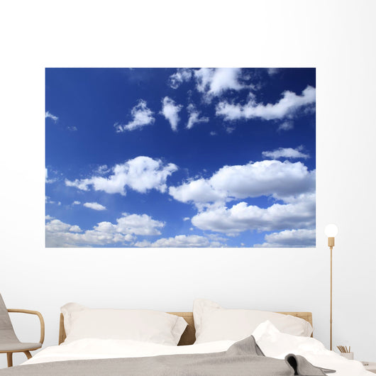 Blue Sky and White
