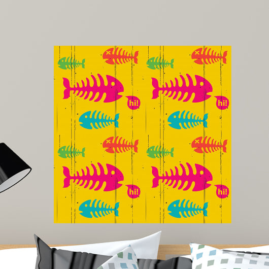 Beautiful Grunge Funky Wall Decal