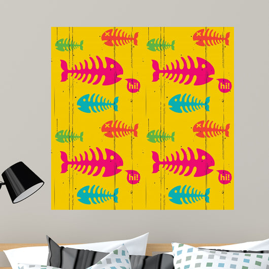 Beautiful Grunge Funky Wall Decal