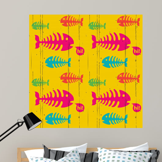Beautiful Grunge Funky Wall Decal