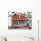 Concession Stand at the Carnival Wall Mural