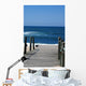 Pier to Beach Wall Mural