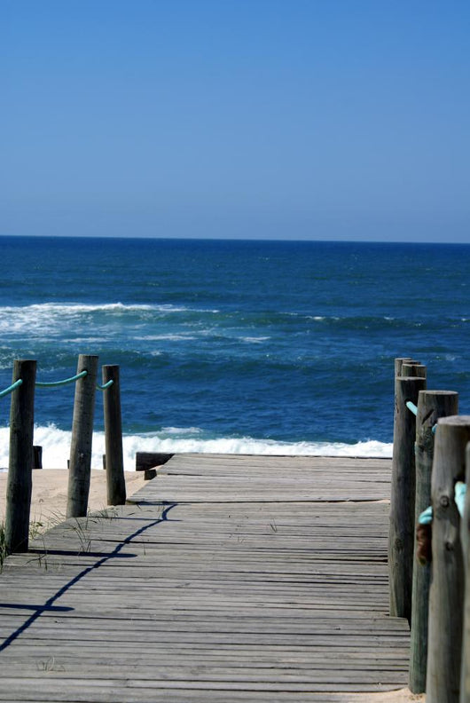 Pier to Beach Wall Mural