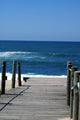 Pier to Beach Wall Mural