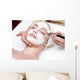 Woman Receiving Facial Mask