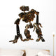 Futuristic Fighting Machine Steampunk Wall Decal