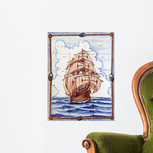 Lisbon azulejos Wall Mural