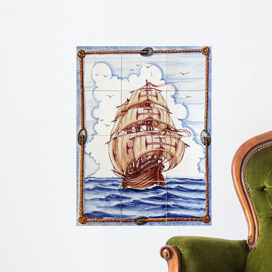 Lisbon azulejos Wall Mural