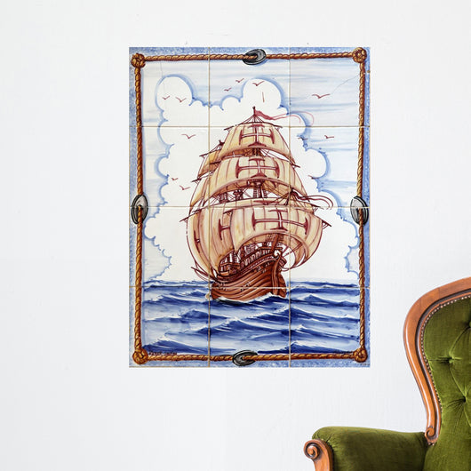 Lisbon azulejos Wall Mural