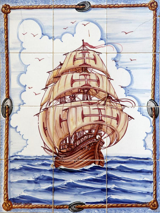 Lisbon azulejos Wall Mural
