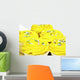 Several yellow cupcakes Wall Mural
