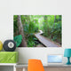leafy walkway Wall Mural