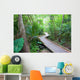 leafy walkway Wall Mural