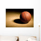 Basketball Hardwood with Black
