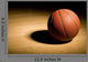 Basketball Hardwood with Black