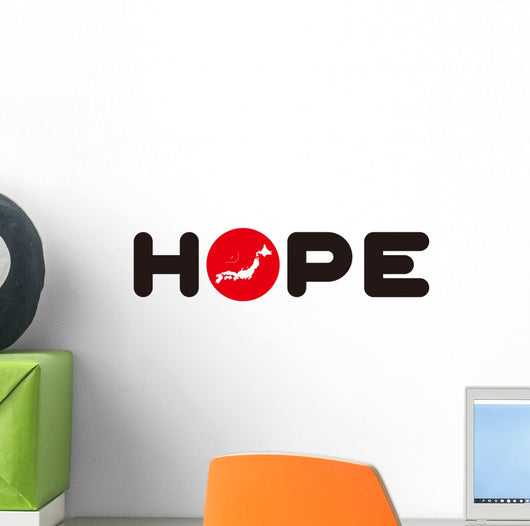 Hope Japan Wall Decal