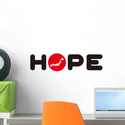 HOPE JAPAN Wall Decal