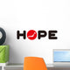 HOPE JAPAN Wall Decal