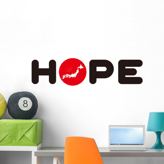 HOPE JAPAN Wall Decal