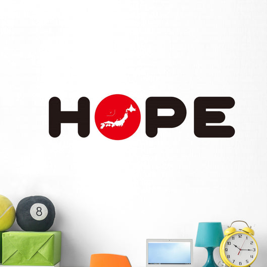 HOPE JAPAN Wall Decal