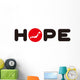HOPE JAPAN Wall Decal