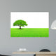 Arbre Sur Prairie Et Wall Decal