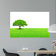 Arbre Sur Prairie Et Wall Decal