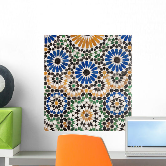 Old Islamic Mosaic Wall Mural