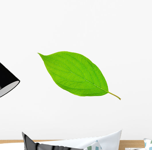 Bright Green Leaf Wall Decal