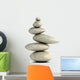 3D Balancing Stones Wall Decal