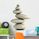3D Balancing Stones Wall Decal
