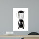 Blender Isolated on White with Path Wall Decal