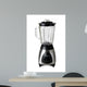 Blender Isolated on White with Path Wall Decal