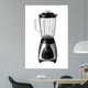 Blender Isolated on White with Path Wall Decal