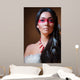 American Indian with Face