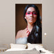 American Indian with Face