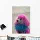 Pink Poodle Wall Mural