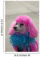 Pink Poodle Wall Mural